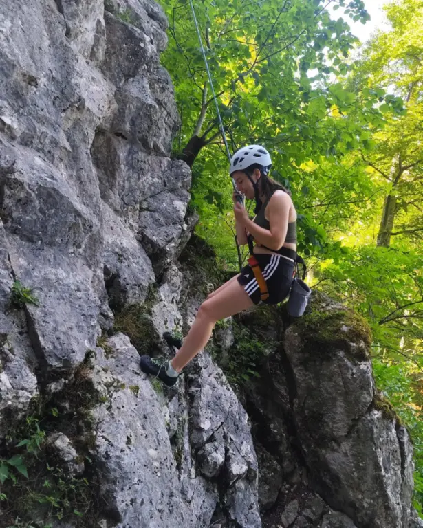Klettern am Naturfels