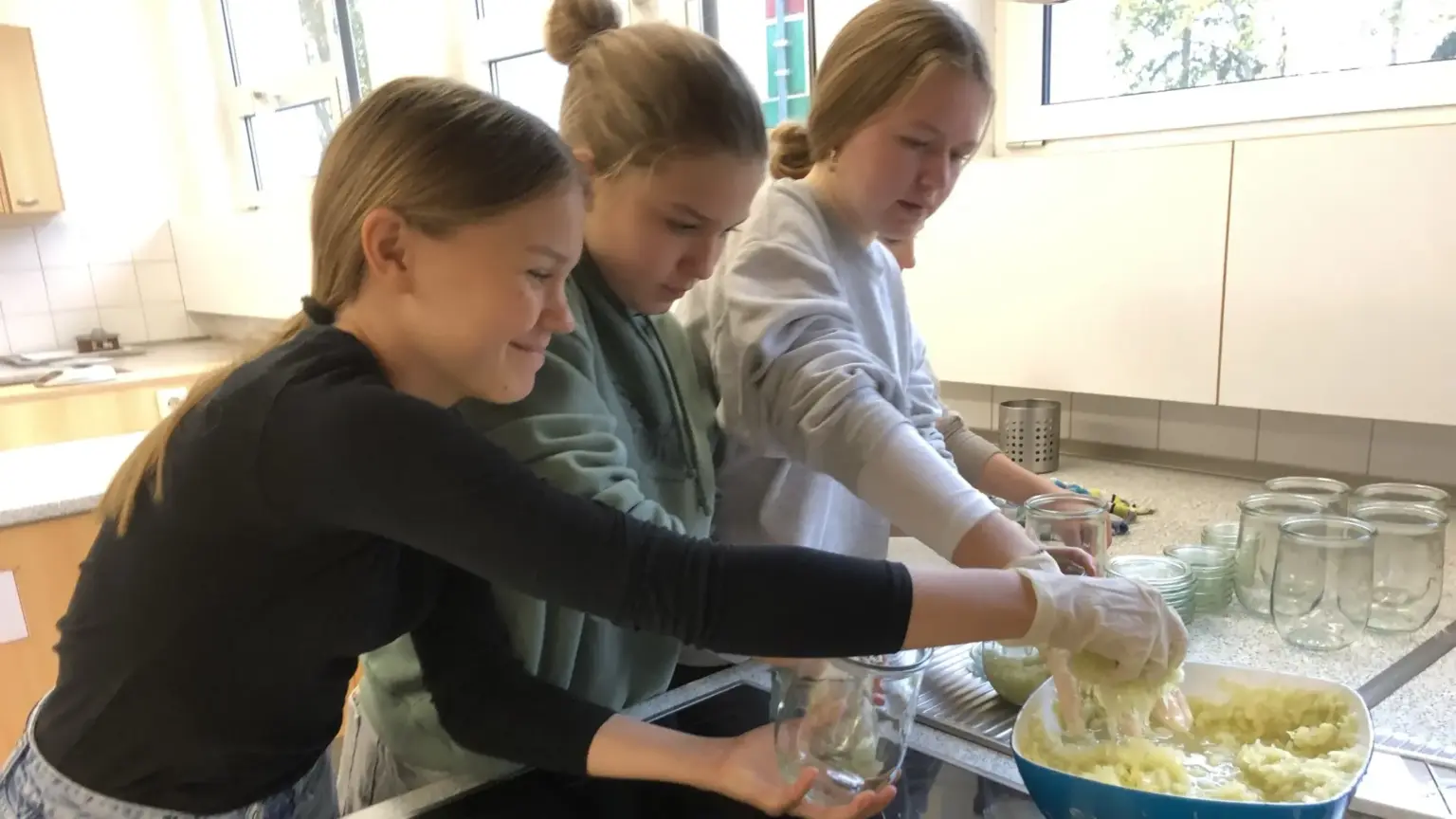 Sauerkraut herstellen