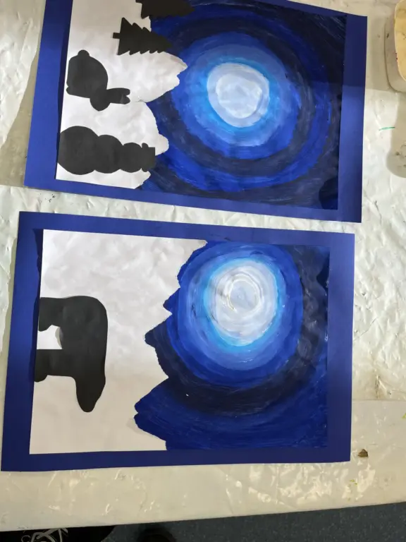 Kooperation mit der Fidelisschule - Kunst