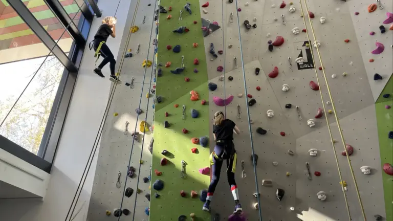 Kooperation mit der Fidelisschule - Sport und Klettern