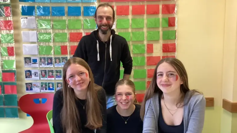 Kooperation mit der Fidelisschule - Beautytag