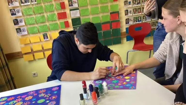 Kooperation mit der Fidelisschule - Beautytag