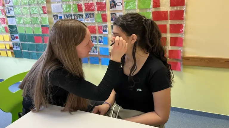 Kooperation mit der Fidelisschule - Beautytag