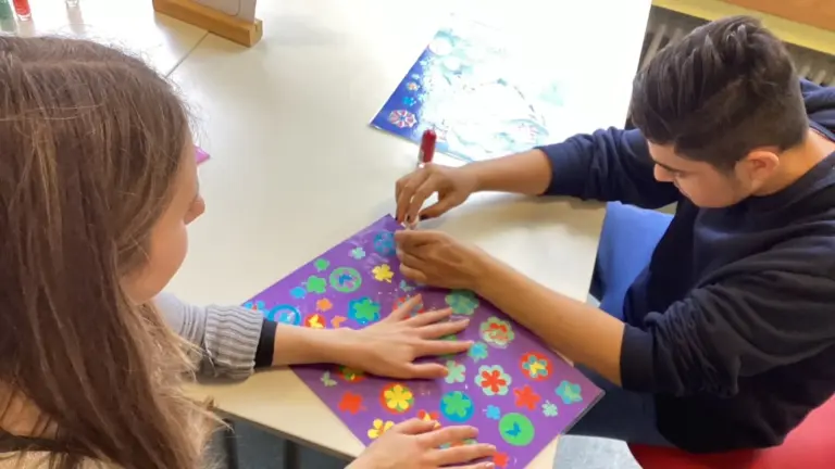 Kooperation mit der Fidelisschule - Beautytag