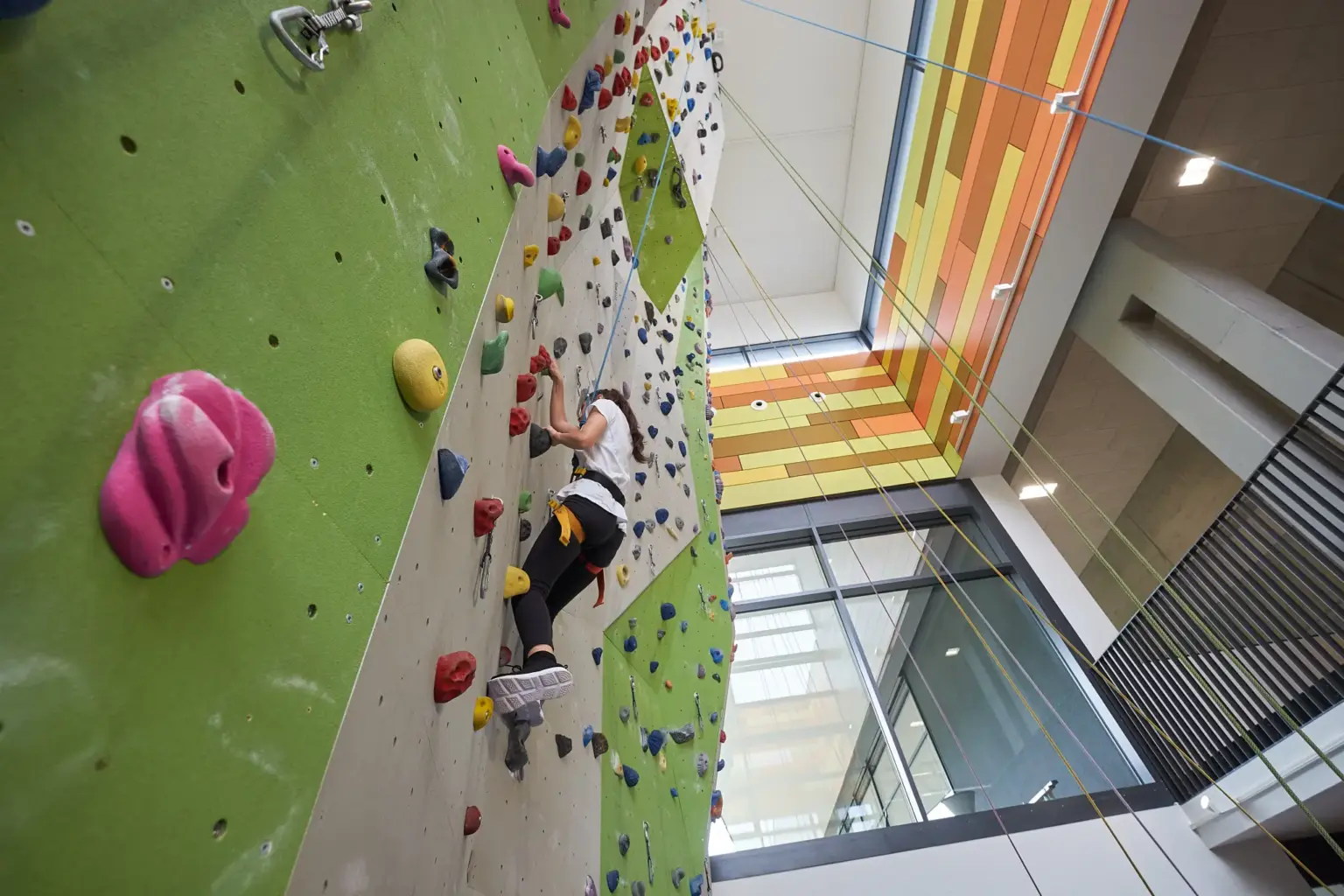 Kletterwand