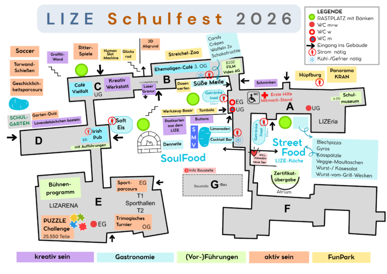 Schulfest 2026 Lageplan