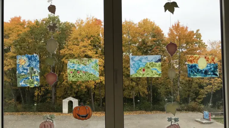 Fensterbilder zum Franziskustag